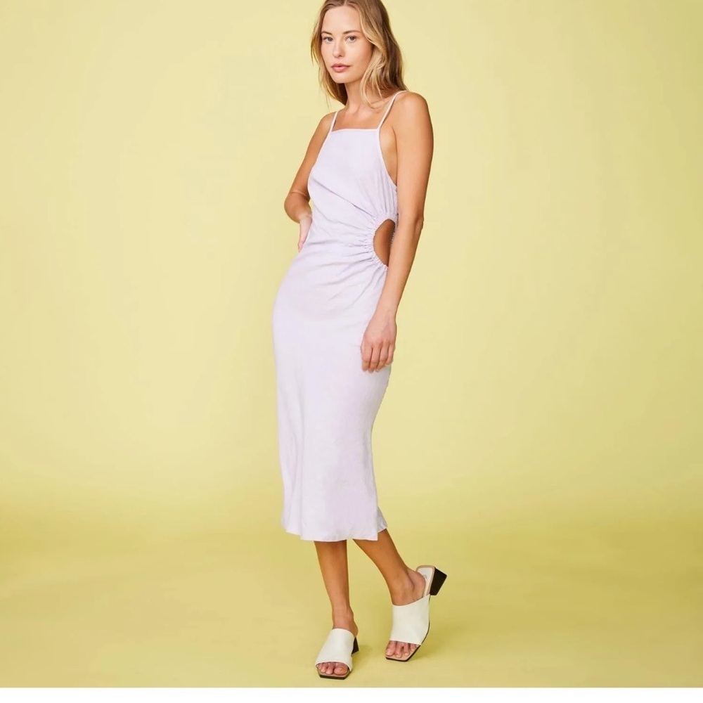 MONROW
Linen Slip Dress new